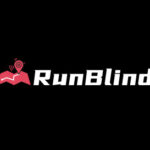 RunBlind logo design